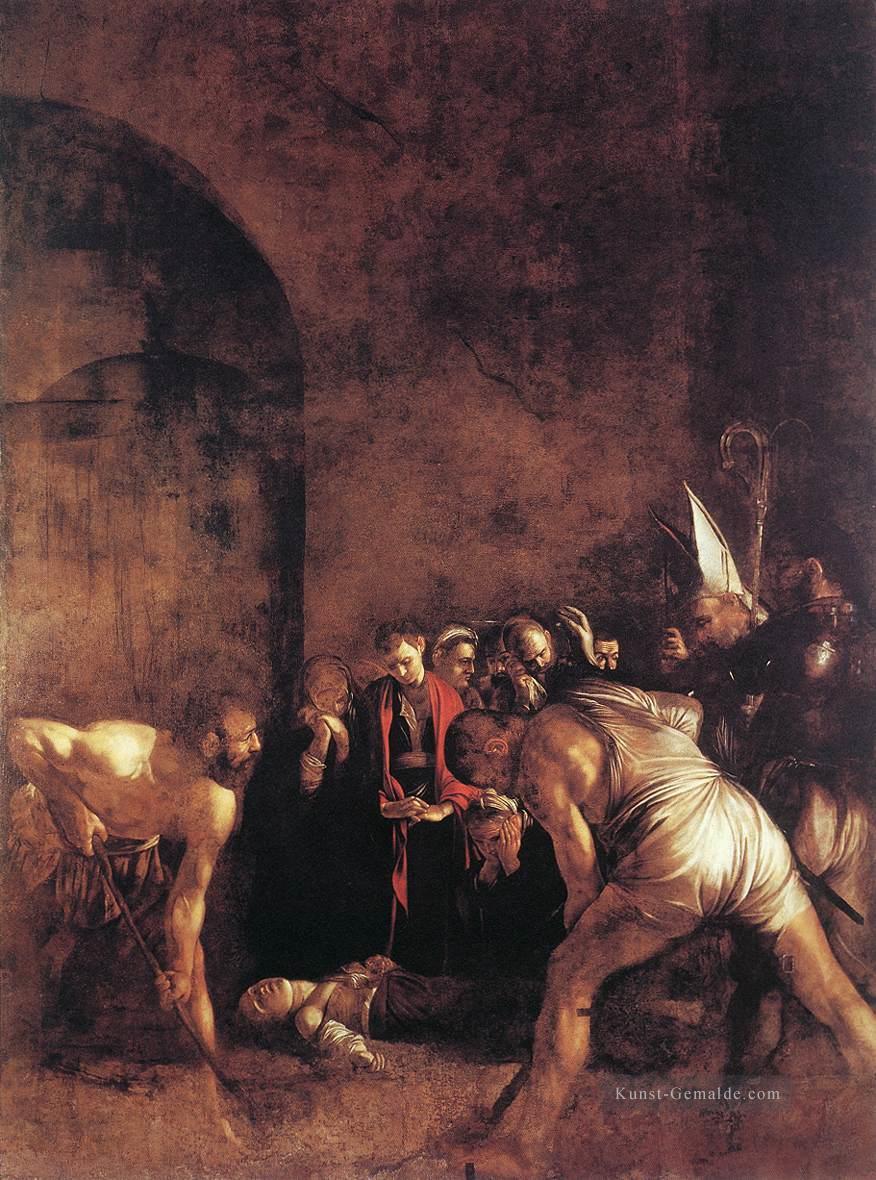 Beerdigung von St Lucy Caravaggio Ölgemälde